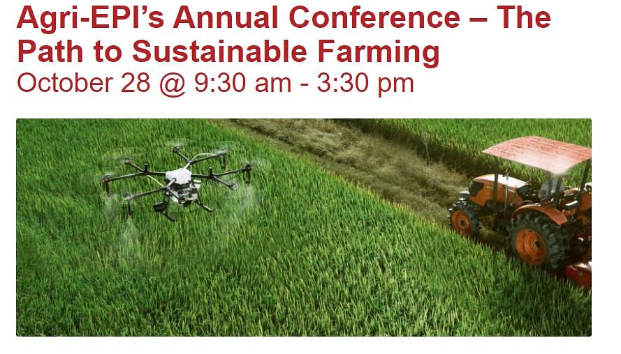 Agri-EPI Conference: The Path to Sustainable Farming