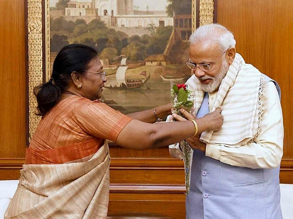 PM Modi stated that the former governor of Jharkhand has dedicated her life to serving society.