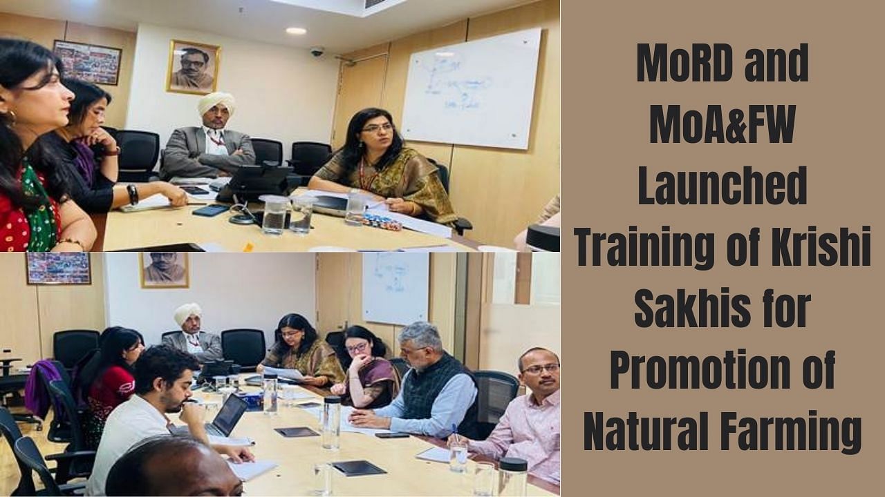 The initiative aimed to train and certify 50,000 Krishi Sakhis in a phased manner by National Centre for Organic and Natural Farming (NCONF)