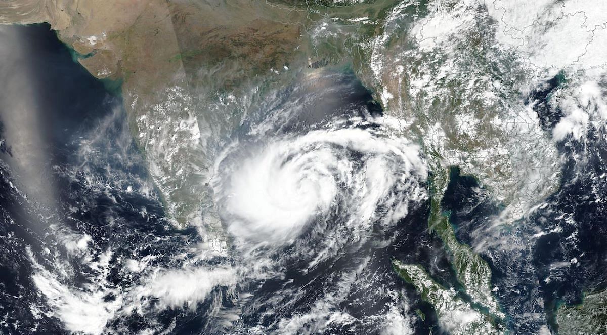 National Crisis Management Committee Reviews Preparedness for Cyclone 'Michaung' (Photo Source: NASA Earthdata)