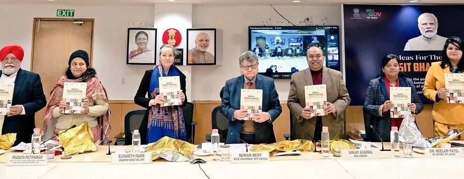 NITI Aayog and WFP Cultivate a Global Millet Movement with Inspiring Compendium Launch (Photo Source: @NITIAayog/twitter)