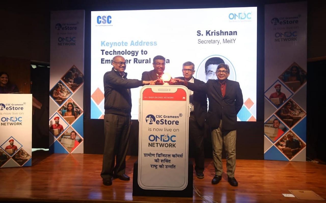 CSC and ONDC Collaborate to Expand E-commerce Reach to Rural India (Photo Source: CSC)