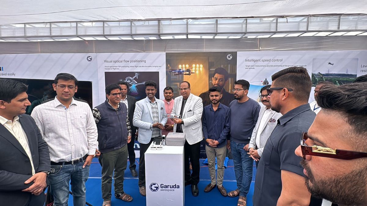 Krishi Darshan Expo 2024: Garuda Aerospace Showcases Precision Farming with Kisan Drone