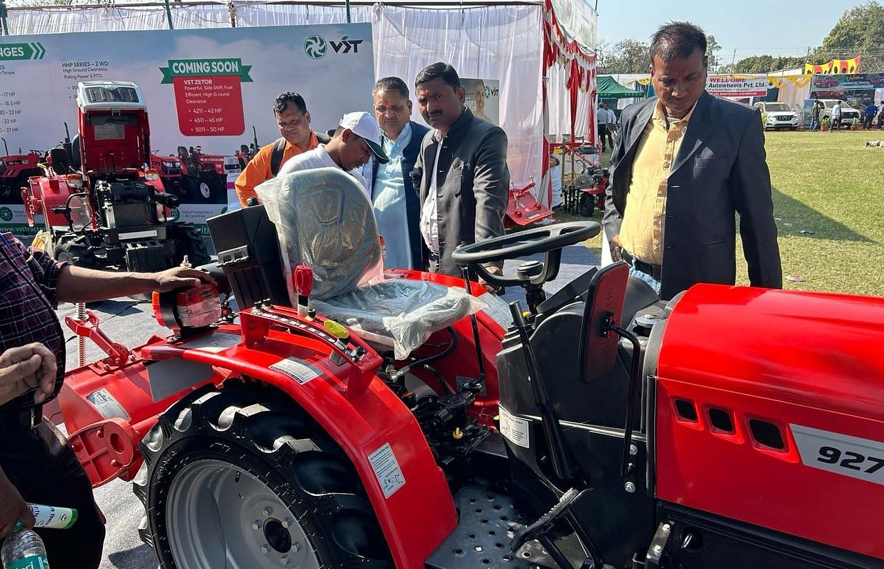 VST Tillers Tractors Wins Best Display Award at 115th All India Farmers Fair by GB Pant University